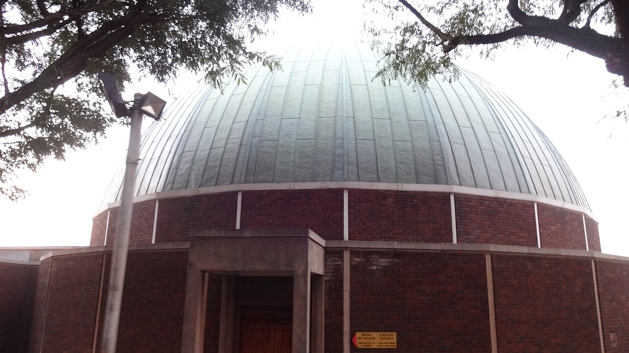 The former Johannesburg Planetarium building, now the Wits Anglo American Digital Dome
